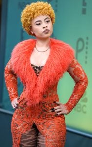Naked Dressing Meets Leopard Prints: Ice Spice Sets Fire in Orange