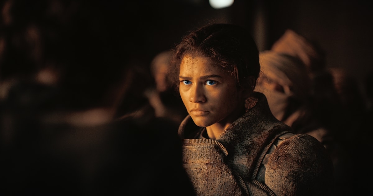 In Dune 2, Zendaya's Chani steps out of Paul's visions and becomes a full-fledged force, wielding her fighting skills and fierce spirit to shape the destiny of Arrakis
