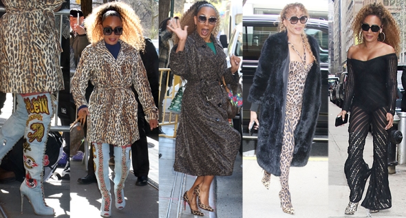 Mel B Discusses Expanded Edition of Brutally Honest Memoir in Wild Animal Print Outfits
