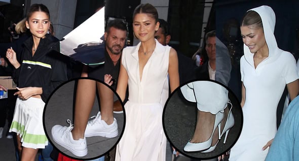 From White Jumpsuit to Hoodie Dress: Zendaya Rocks 3 Sporty Glam Looks in 1 Day for Challengers New York Screening