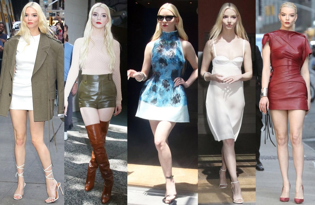 Anya Taylor-Joy turns the Furiosa: A Mad Max Saga New York City press tour into a fashion show, showcasing a string of leggy looks in designer dresses and heels