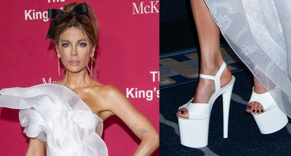Edgy Bridal Look: Kate Beckinsale Graces the King’s Trust Global Gala in Bronx and Banco Bridal Gown After Stomach Issue