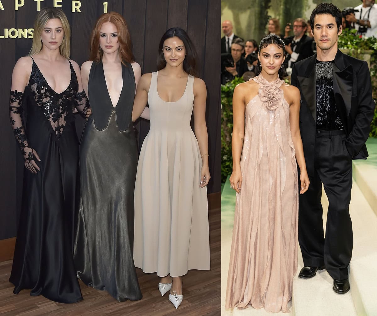 Camila Mendes, alongside designer Joseph Altuzarra, first graced the 2024 Met Gala in New York City, celebrating "Sleeping Beauties: Reawakening Fashion," followed by a delightful reunion with co-stars Lili Reinhart and Madelaine Petsch at the premiere of "The Strangers: Chapter 1"