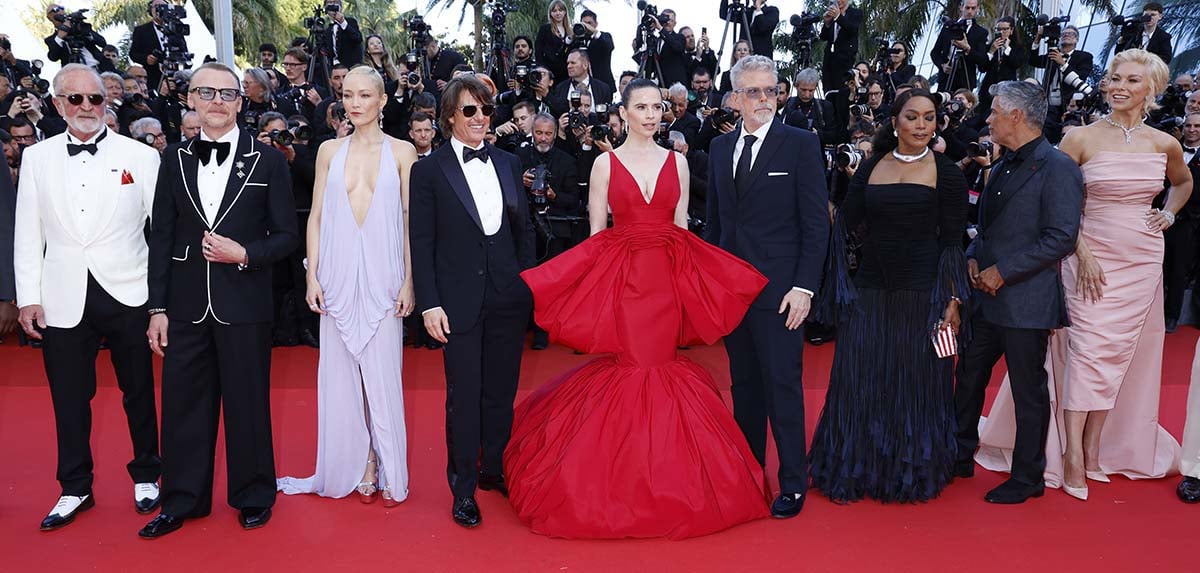 The cast and crew of Mission: Impossible – The Final Reckoning at the 78th Cannes Film Festival