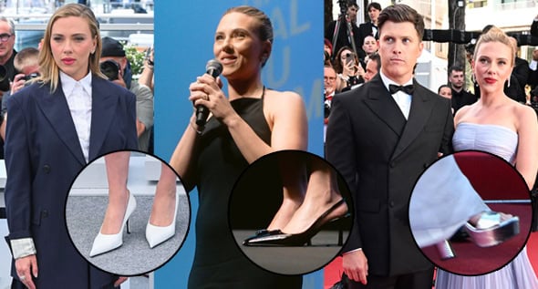 Scarlett Johansson Shines in Prada Heels and Chic Dresses at Cannes Debut for Eleanor the Great