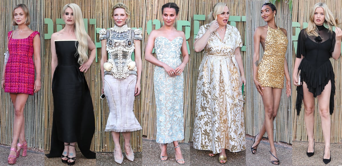 Lady Amelia Windsor, Kelly Osbourne, Cate Blanchett, Alicia Vikander, Rebel Wilson, Jourdan Dunn, and Georgia May Jagger stun in designer dresses and heels at the Serpentine Gallery Summer Party 2025