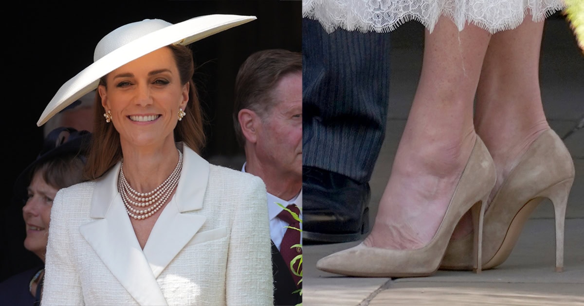 kate middleton re-wears cream self-portrait dress to garter day service Princess Kate Is Angelic in White for 2025 Order of the Garter