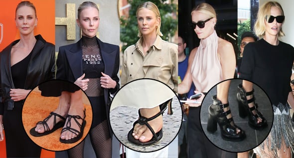 Charlize Theron Stuns in Dior Sandals at Africa Outreach Event — Plus Her Boldest Shoe Moments from The Old Guard 2 Press Tour