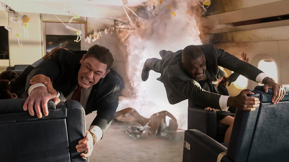 John Cena and Idris Elba star as the President of the United States and the Prime Minister of the United Kingdom, respectively, in Heads of State