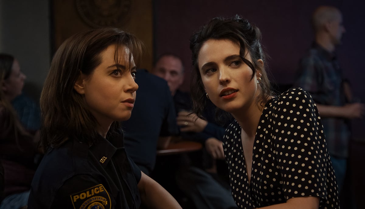 Aubrey Plaza and Margaret Qualley develop a steamy romantic connection in Honey Dont!, the second installment of Tricia Cooke and Ethan Coen’s sapphic trilogy