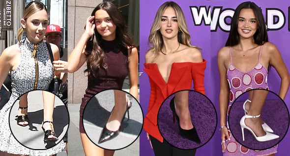 Julia Butters & Sophia Hammons Turn Heads in Mini Dresses and Heels on the Freakier Friday Press Tour