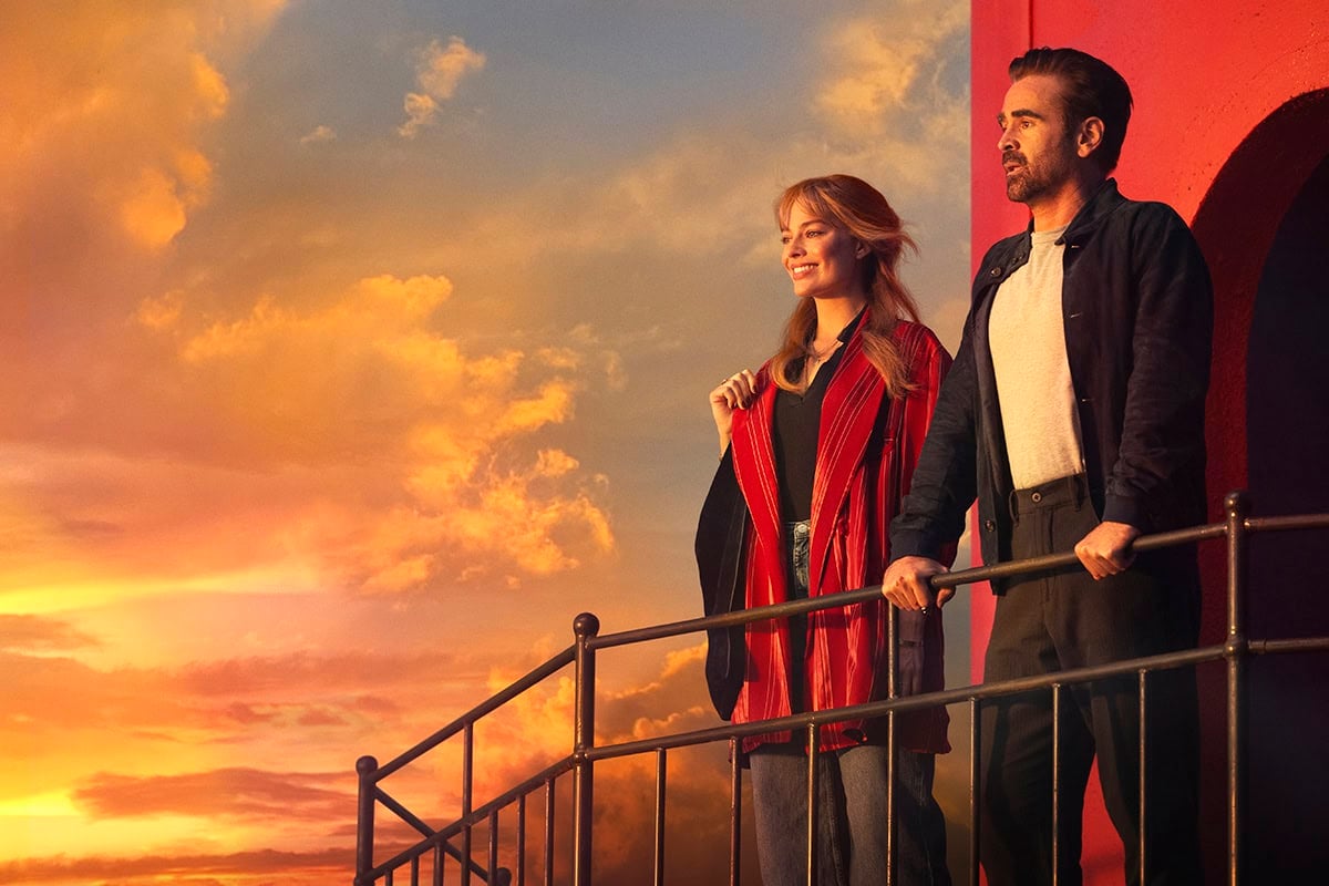 Margot Robbie and Colin Farrell star together in the upcoming romantic fantasy film A Big Bold Beautiful Journey