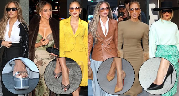 Jennifer Lopez Turns the ‘Spider Woman’ Press Tour Into a Masterclass in Power Dressing and Designer Heels