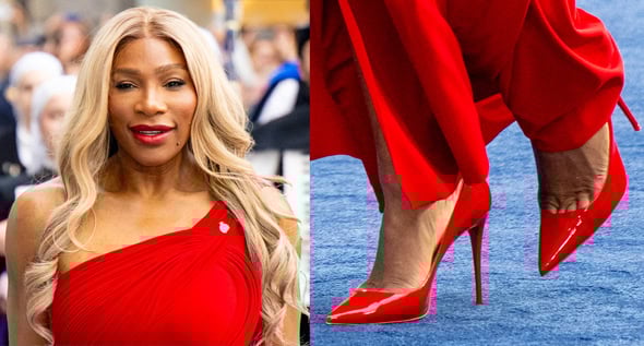 Couture Power Move: Serena Williams Commands the Red Carpet in Gaurav Gupta and Louboutin Heels