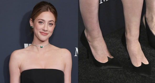 Effortless Elegance: Lili Reinhart’s Max Mara LBD and Roger Vivier Heels Steal the Spotlight at Women in Film Honors