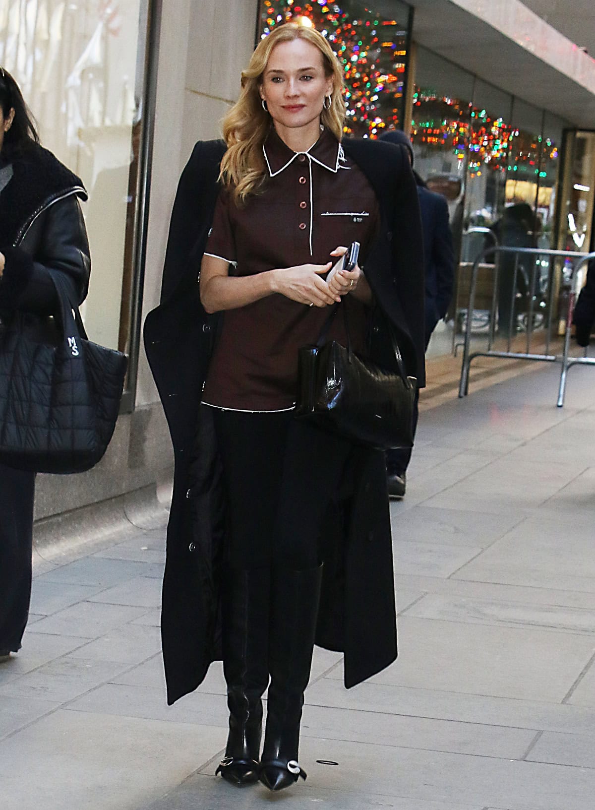 Diane Kruger looks cozy in her chic, relatable winter outfit ahead of her Today show appearance