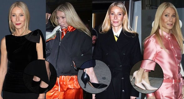 Gwyneth Paltrow Steps Out in Valentino, Adidas & Calvin Klein Shoes on the Marty Supreme Press Tour