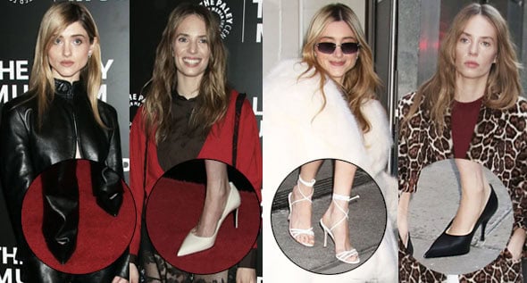 Natalia Dyer and Maya Hawke Kick Off Stranger Things Season 5 Press Tour in McQueen, Prada, and Manolo Blahnik Shoes