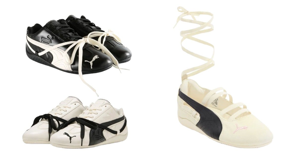 Puma x Rosé “Speedcat Ballet” and “Speedcat Lea” Ballet Sneakers