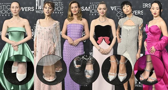 The Best Shoes at the 2026 Critics’ Choice Awards: Heels, Pumps, and Sandals