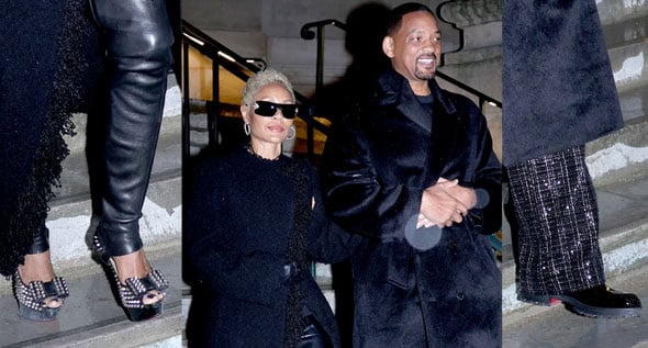 Christian Louboutin Men’s Creative Director Jaden Smith Debuts Collection as Will and Jada Show Off Red Bottoms