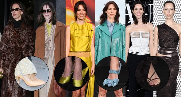 Rebecca Hall’s ‘The Beauty’ Press Tour: See Her Ferragamo Mules, Ulla Johnson Pumps & Fendi Heels