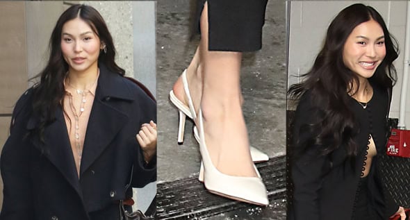 Chloe Kim Swaps Snowboard Boots for White Slingback Pumps—the “Dated” Trend Making a Major Comeback