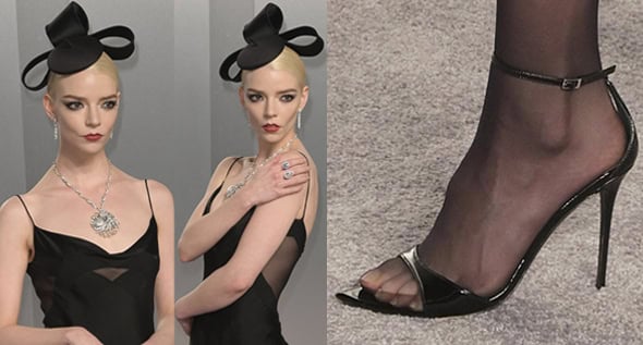 Anya Taylor-Joy Wears Giuseppe Zanotti “Intriigo” Sandals With Vintage John Galliano at 2026 Vanity Fair Oscar Party