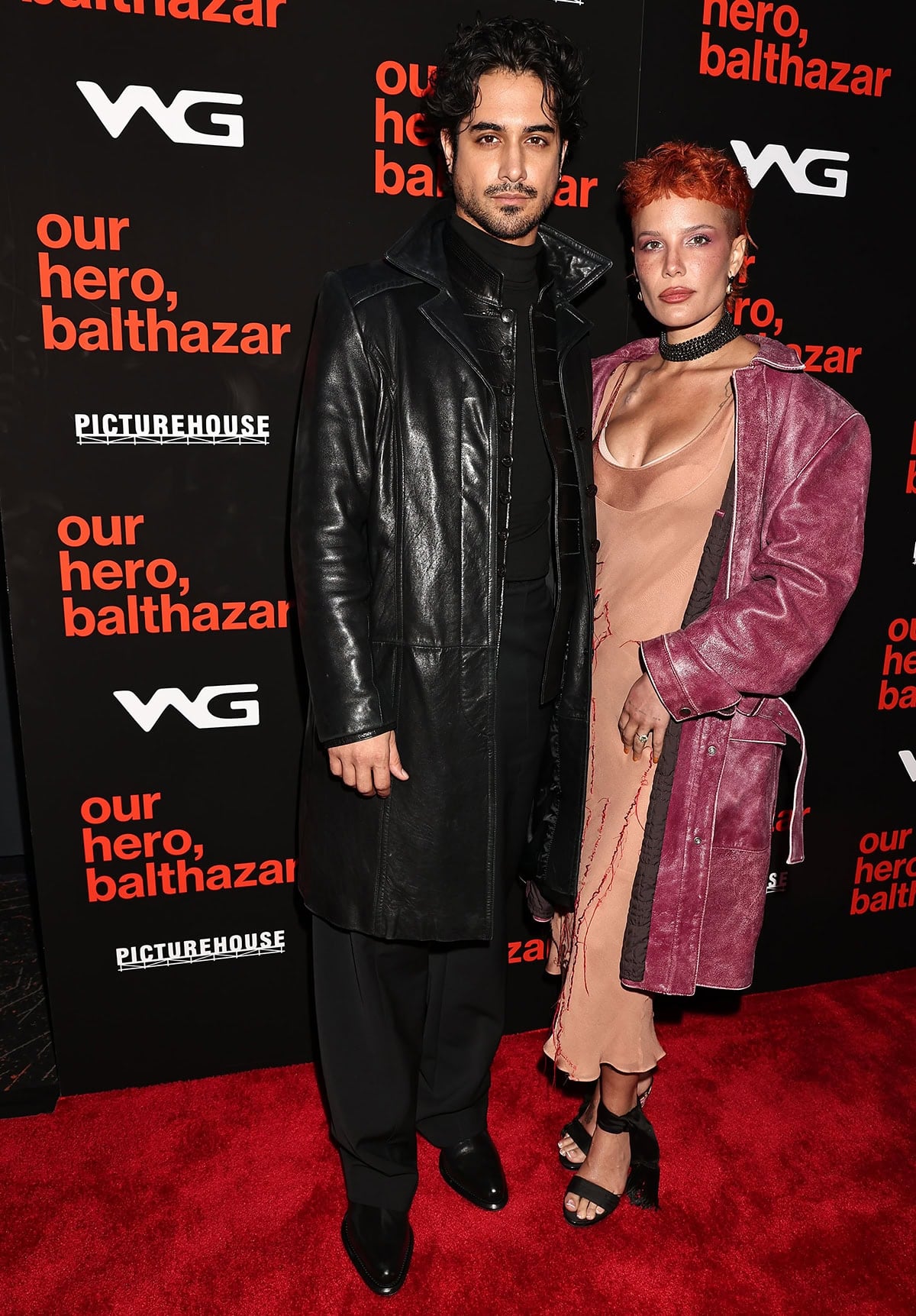 Couple Avan Jogia and Halsey at the New York premiere of Picturehouse and WG Pictures' Our Hero, Balthazar at the Regal Union Square