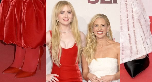 Ready or Not 2 Rome Premiere: Kathryn Newton’s Red Louboutin “So Kate” Pumps vs. Sarah Michelle Gellar’s Black Jimmy Choos