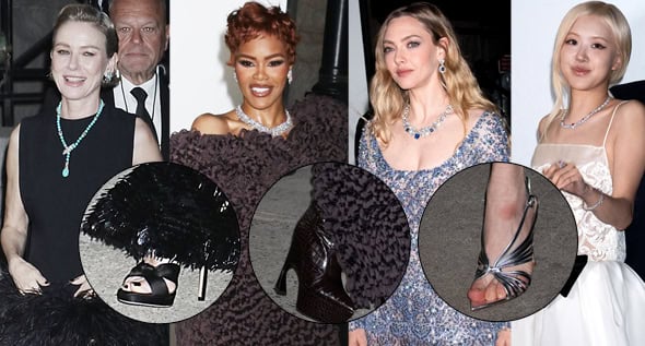Tiffany & Co. Blue Book 2026: Every Standout Heel Identified from Rosé’s Saint Laurent Pumps to Naomi Watts’ Jimmy Choos