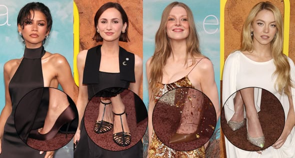 Euphoria Season 3 Premiere Shoes: Zendaya in Ashi Studio, Maude Apatow in Celine, and More Red Carpet Heels