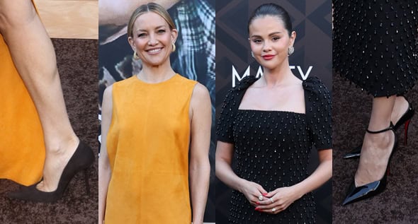 Kate Hudson and Selena Gomez Bring Major Star Power (and Red Bottoms) to the ‘Marty, Life Is Short’ Red Carpet