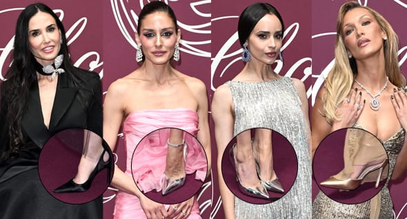 4 Standout Shoes from Chopard’s Miracle Gala: From Demi Moore’s Nina Ricci to Bella Hadid’s Gold d’Orsay Pumps