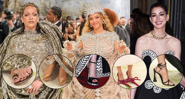 Met Gala 2026: 12 Best Shoe Moments From Rihanna’s Toe-Ring Sandals to Beyoncé’s Towering Platforms