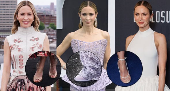 Emily Blunt’s Disclosure Day Press Tour: 3 Designer Shoes We’re Obsessing Over