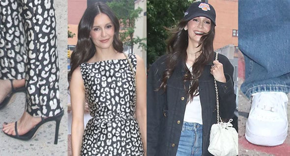From Stilettos to AF1s: Nina Dobrev Nails the Ultimate 2-in-1 Shoe Change at The Daily Show