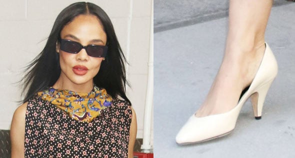 Tessa Thompson Proves the Power of Understated Luxury in Jude “Haze” Pumps on The View